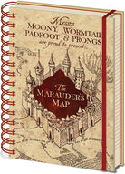 Harry Potter: Pyramid - The Marauders Map (Wiro A5 Notebook / Quaderno)