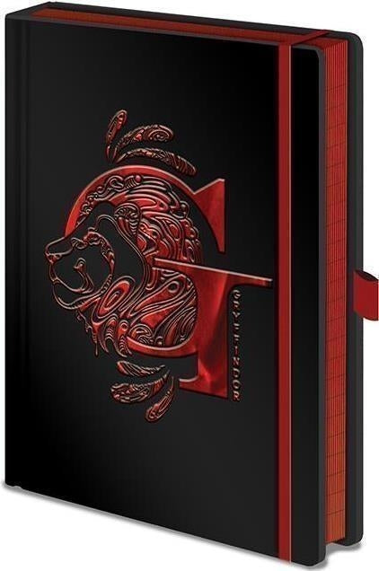 Harry Potter: Pyramid - Gryffindor Foil Premium (A5 Notebook / Quaderno)
