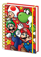 Nintendo: Pyramid - Super Mario - Run (A5 Wiro Notebook / Quaderno)