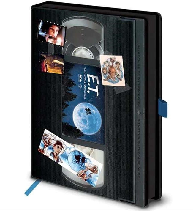 E.T. The Extra-Terrestrial: Pyramid - Vhs (A5 Premium Notebook / Quaderno)