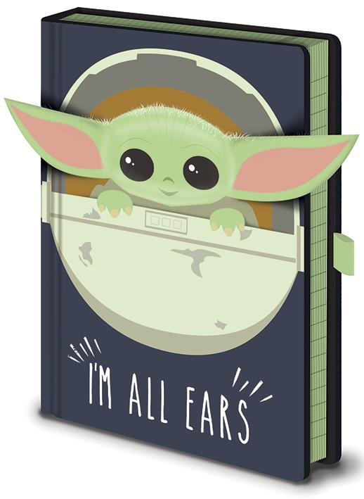 Star Wars: Pyramid - The Mandalorian - IM All Ears Cribs (A5 Premium Notebook / Quaderno)