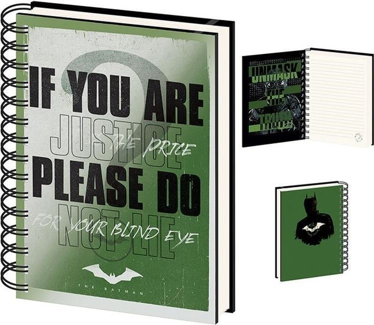 Dc Comics: Pyramid - The Batman - Riddler (Lenticular Notebook A5 / Quaderno)