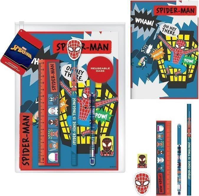 Marvel: Pyramid - Spider-Man - Sketch Exercise Book (Stationery Set / Set Cancelleria)