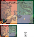 Harry Potter: Pyramid - Intricate Houses (A4 Desk Pads / Pad Scrivania)