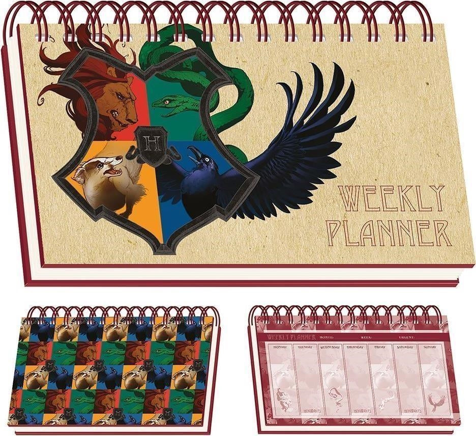 Harry Potter: Pyramid - Intricate Houses Weekly Planner