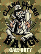 Call Of Duty: Pyramid - Evergreen (Monkey Bomb) 60X80 (Stampa Su Tela)
