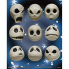 Disney: Pyramid - The Nightmare Before Christmas - Jack Expressions - 25X20 Cm (3D Lenticular Print / Stampa)