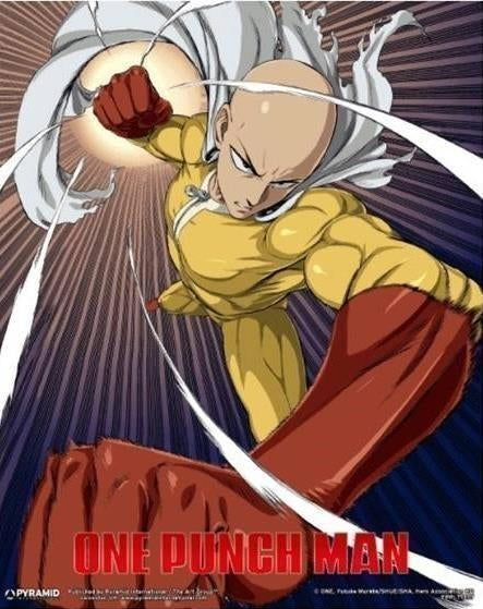 One Punch Man: Pyramid - Saitama And Genos - 25X20 Cm (3D Lenticular Print / Stampa)
