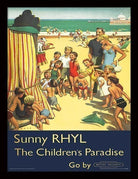 Pyramid: Rhyl: Punch & Judy (Stampa In Cornice Plexiglass 30X40 Cm)