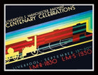 Pyramid: Liverpool & Manchester (Centenary Celebrations By P Irwin Brown) (Stampa In Cornice)