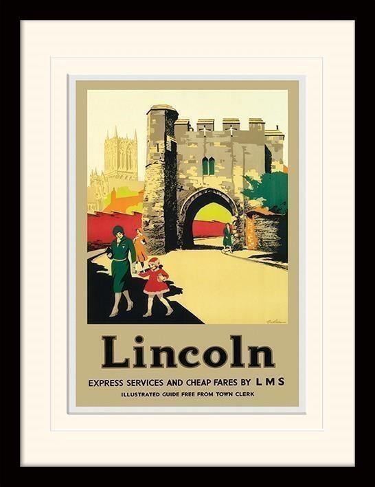Pyramid: Lincoln (Castle By Picking) (Stampa In Cornice)