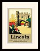 Pyramid: Lincoln (Castle By Picking) (Stampa In Cornice)