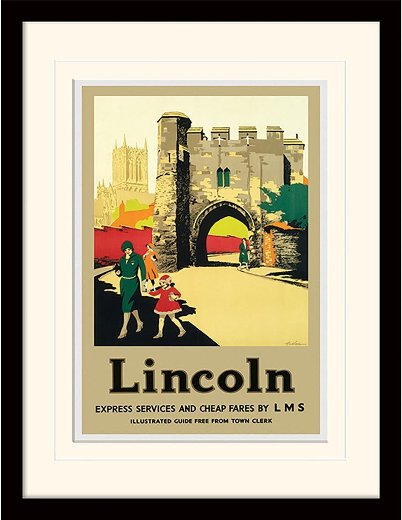 Pyramid: Lincoln (Castle By Picking) (Stampa In Cornice)
