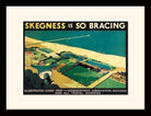 Pyramid: Skegness (4 By V L Danvers) (Stampa In Cornice)