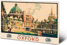 Pyramid: Oxford (Courtyard By Claude Buckle) Micro Wood (Stampa Su Legno)