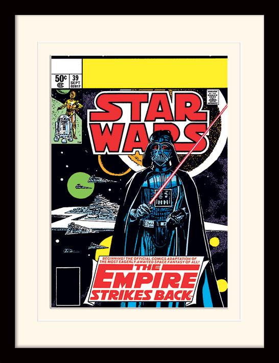 Star Wars: Pyramid - Vader Strikes Back 30x40 Cm (Art Print / Stampa)