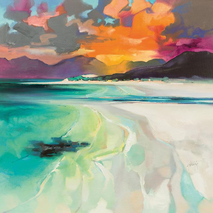 Scott Naismith: Seilebost (Stampa Su Tela 40X40 Cm)