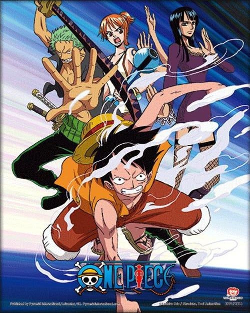 One Piece: Pyramid - Straw Hat Pirates Assault - 25X20 Cm (3D Lenticular Print / Stampa)