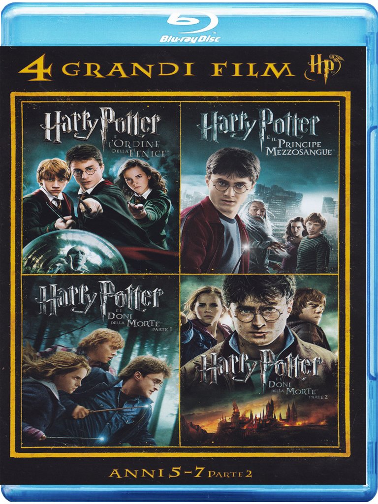 Harry Potter - 4 Grandi Film #02 (4 Blu-Ray)