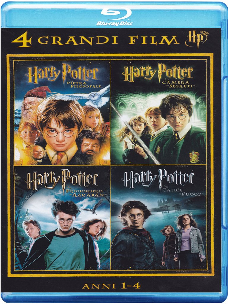 Harry Potter - 4 Grandi Film #01 (4 Blu-Ray)