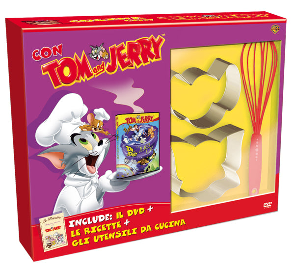 Tom & Jerry Gift Edition (Dvd+2 Formine+Frusta)