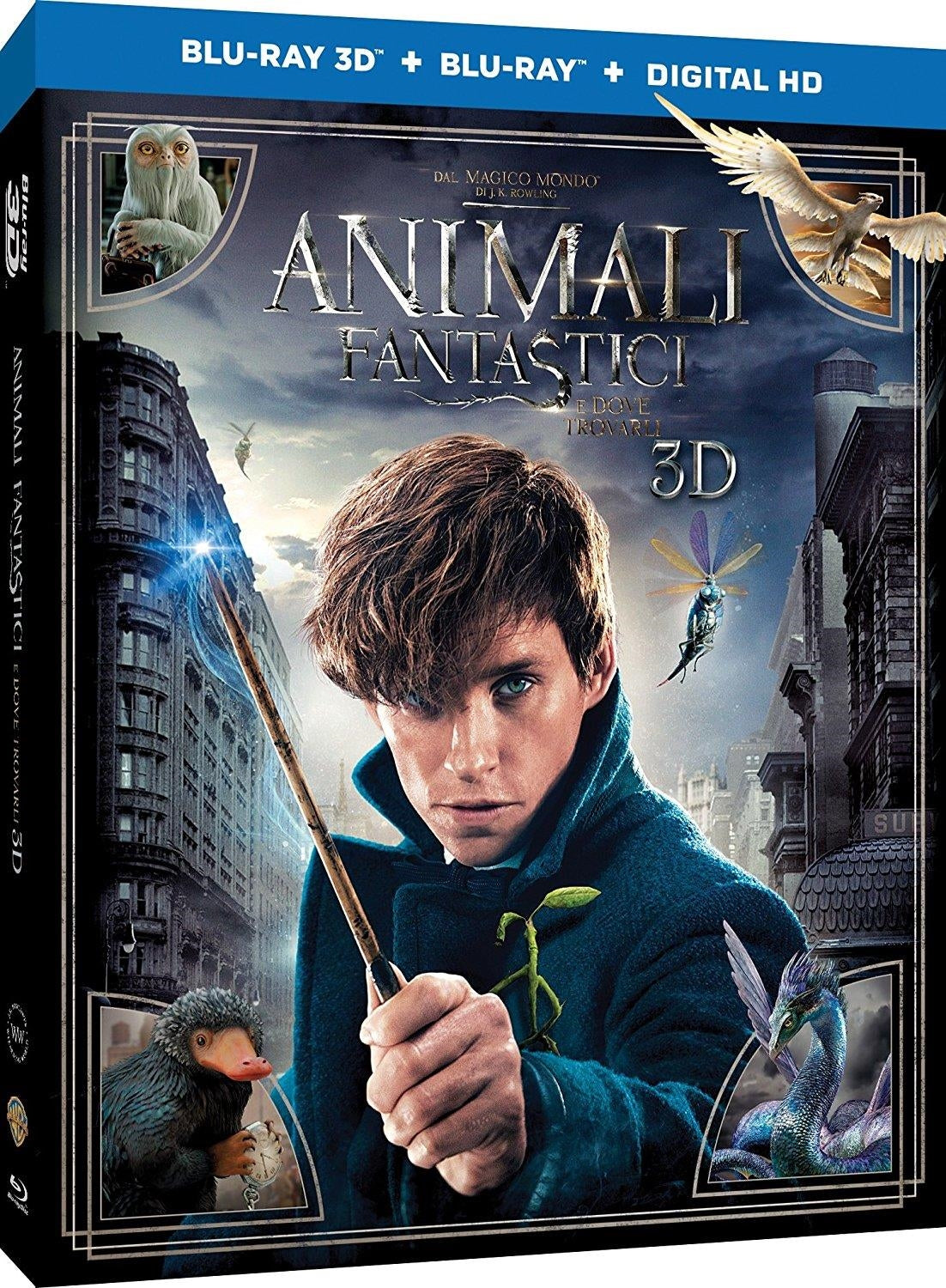 Animali Fantastici E Dove Trovarli (3D) (Blu-Ray 3D+Blu-Ray)