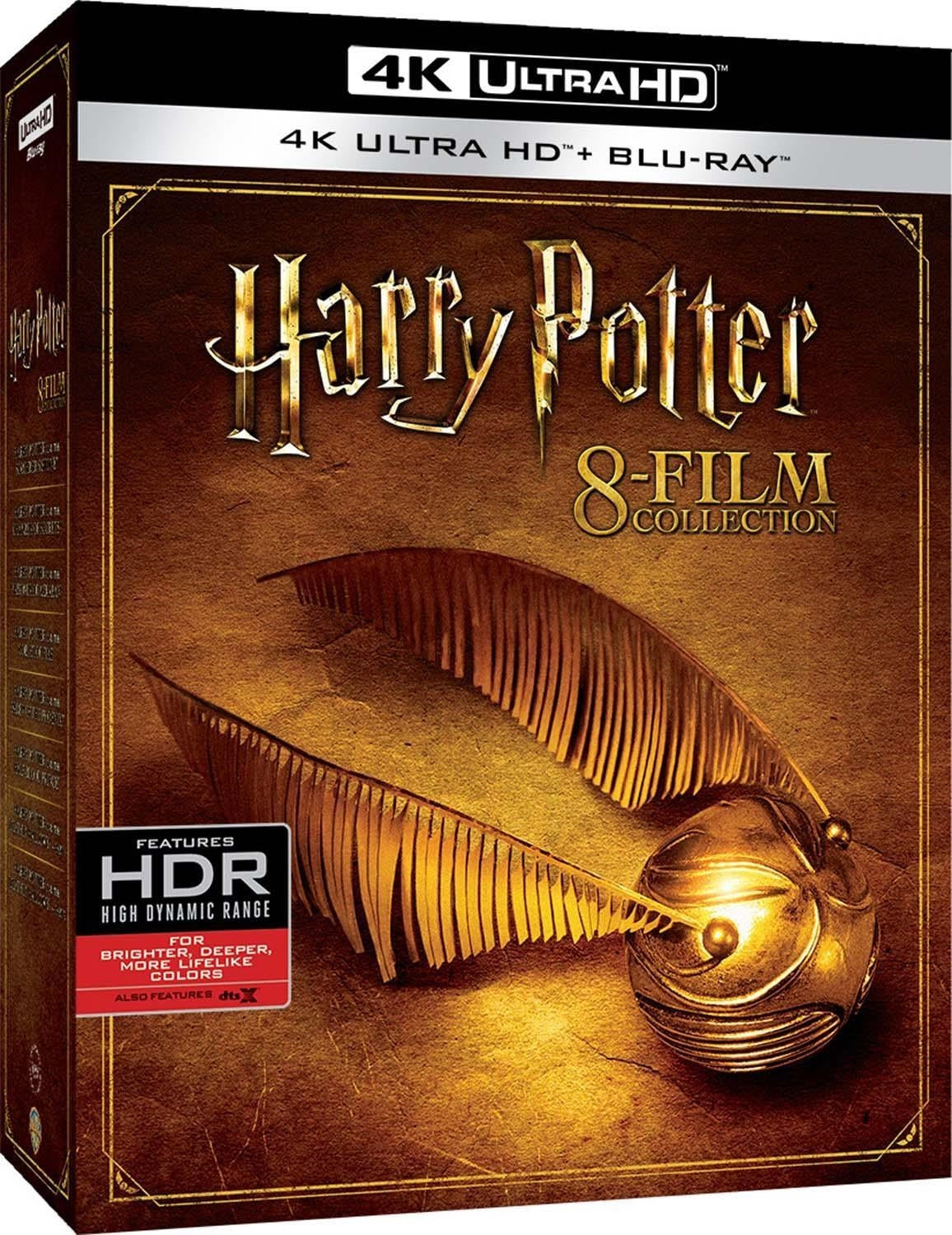 Harry Potter - 8 Film Collection (8 Blu-Ray 4K Ultra Hd+8 Blu-Ray)