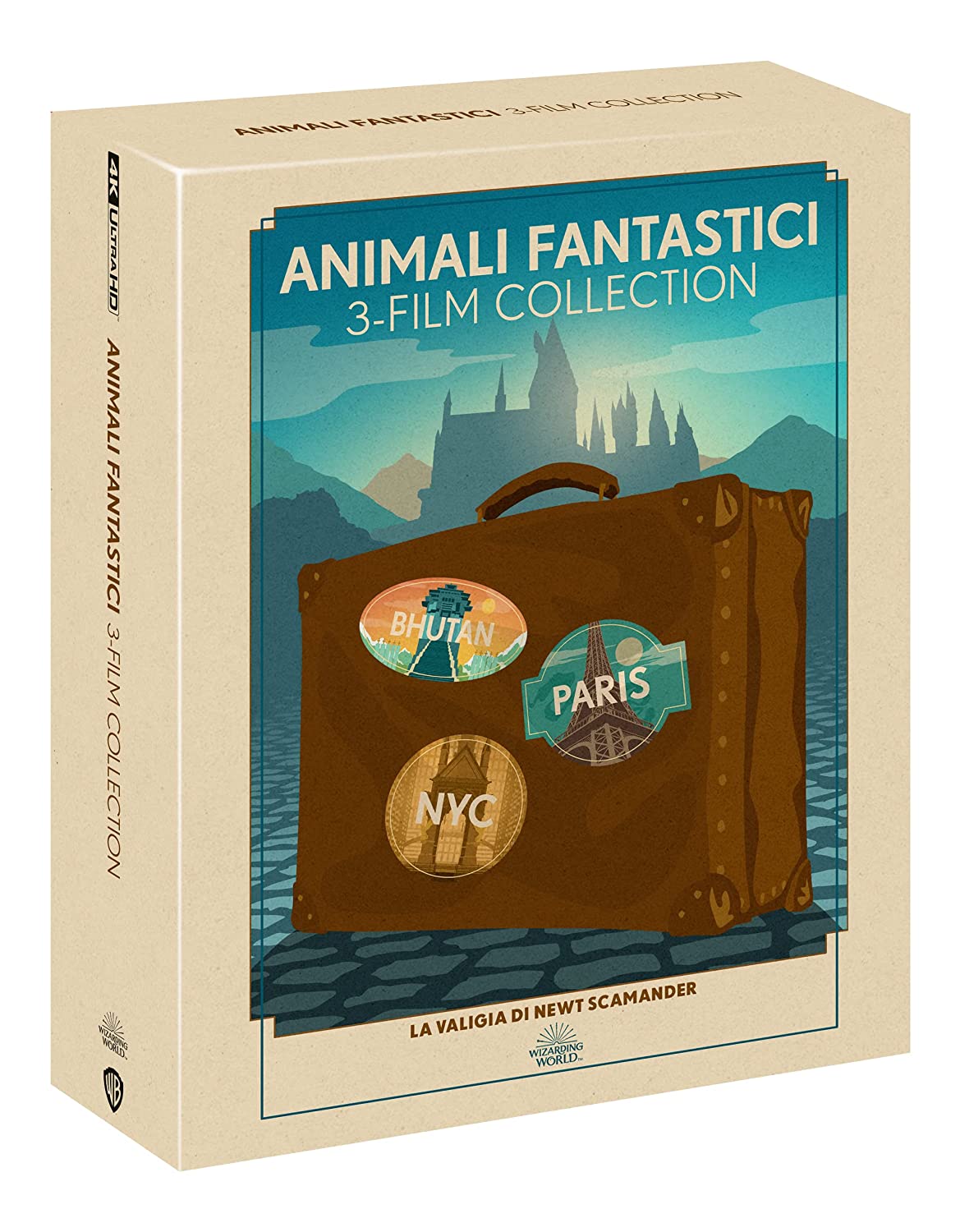 Animali Fantastici 3 Film Collection (Travel Art) (3 4K Ultra Hd+3 Blu-Ray)