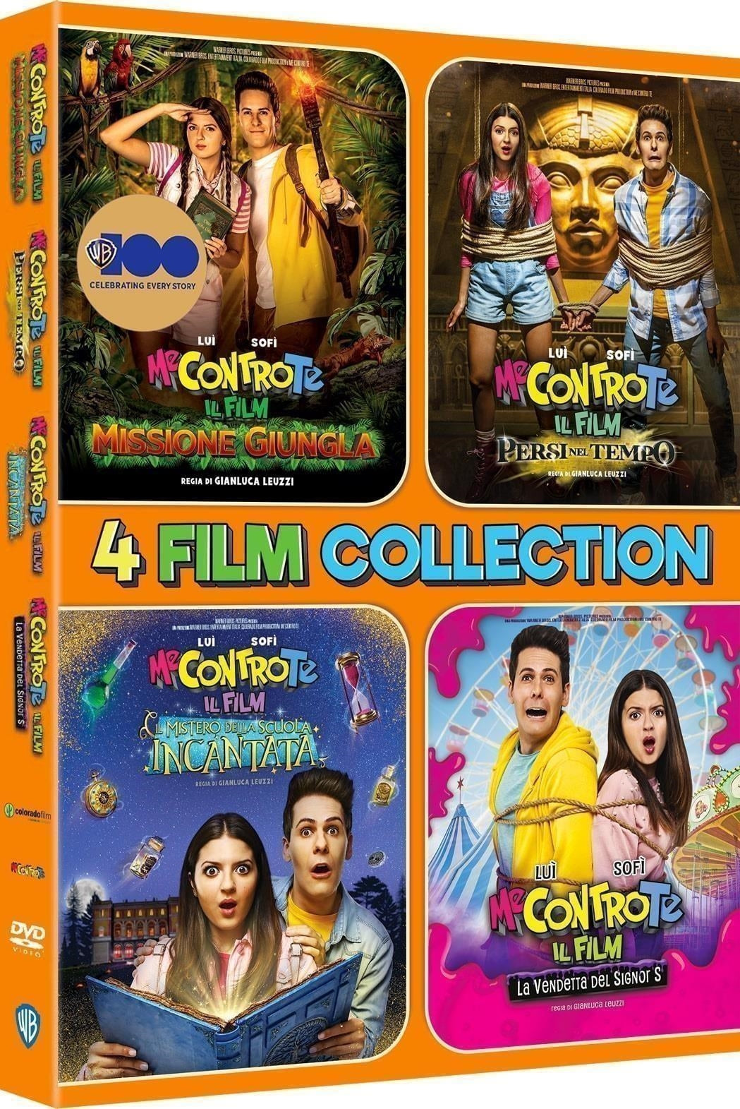 Me Contro Te 4 Film Collection (4 Dvd)