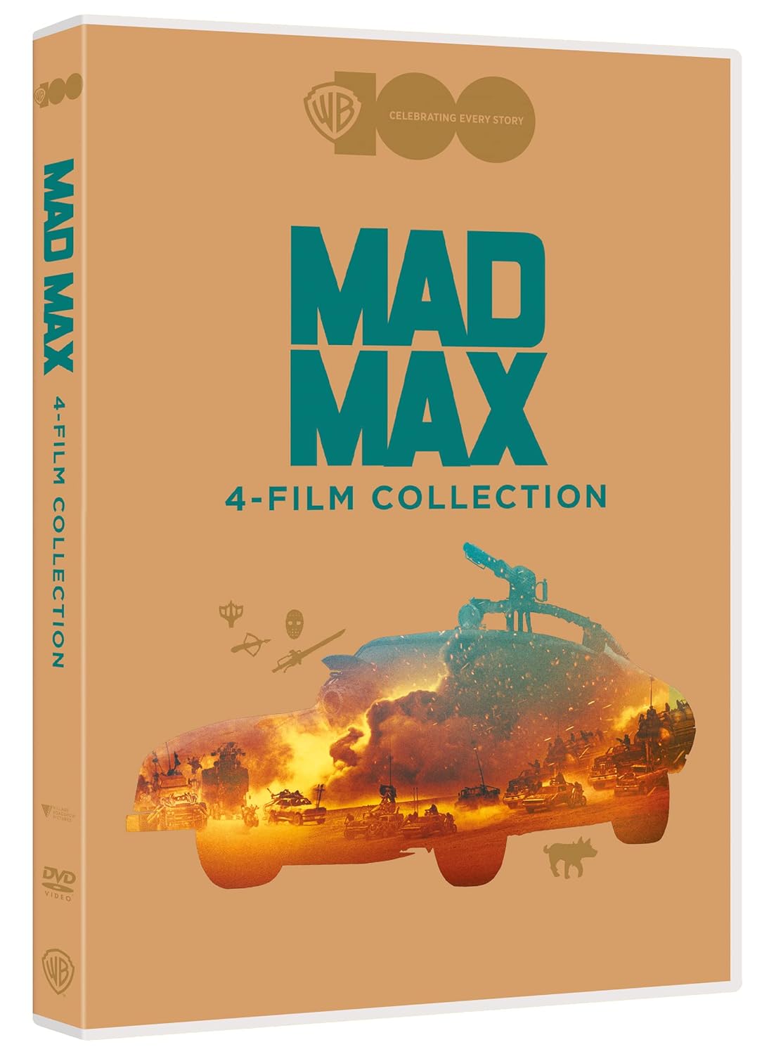 Warner Bros 100 - Mad Max 4 Film Collection (4 Dvd)