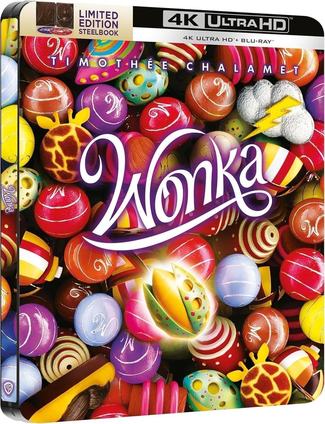 Wonka (Steelbook 3) (4K Ultra Hd + Blu-Ray)