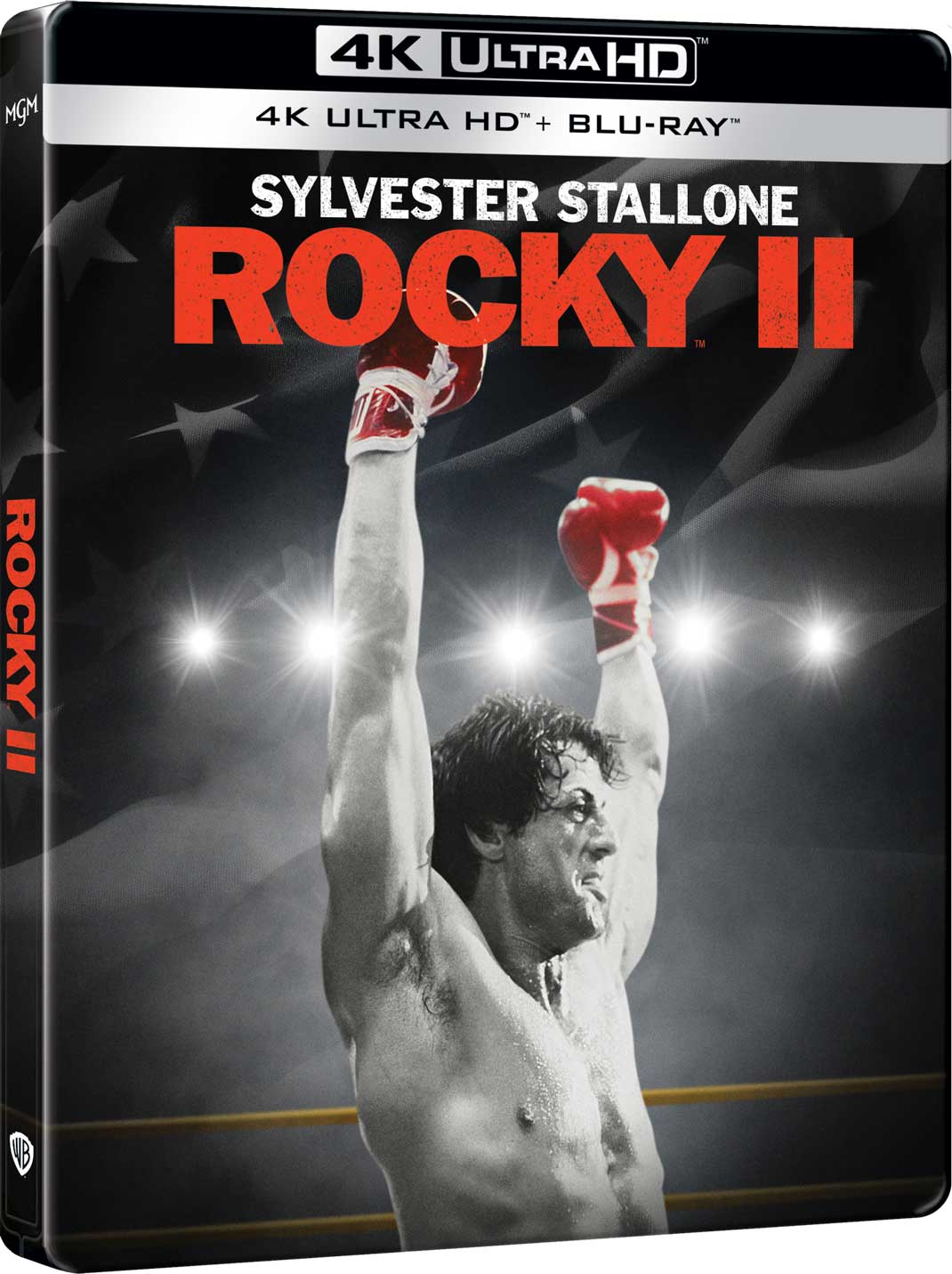 Rocky II (Steelbook) (4K Ultra Hd + Blu-Ray)