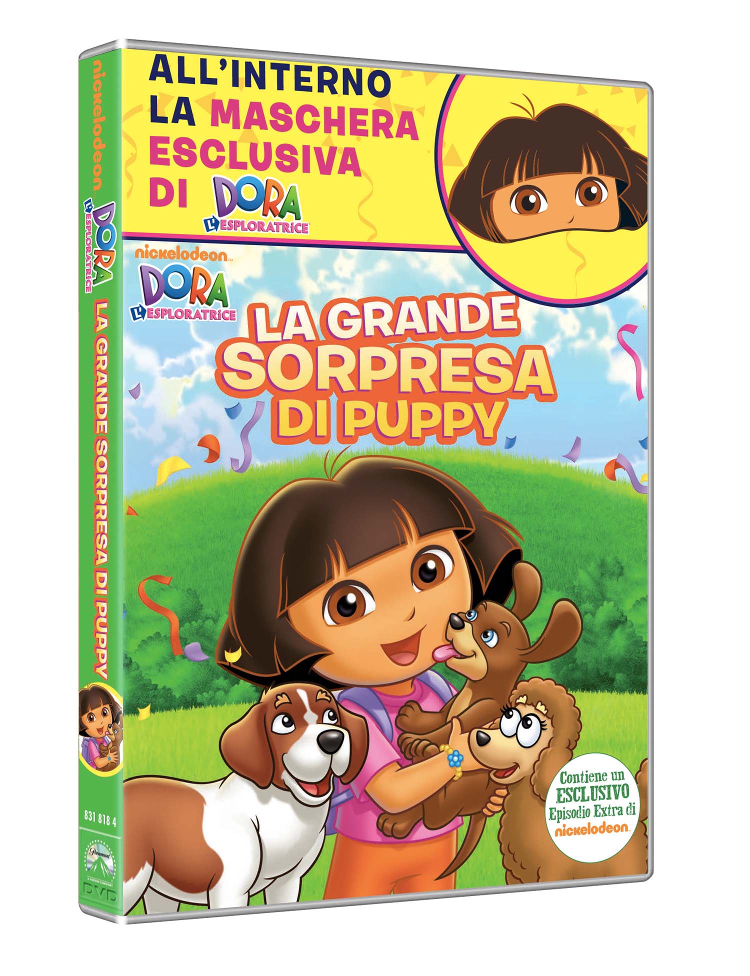 Dora L'Esploratrice - La Grande Sorpresa Di Puppy (Dvd+Maschera (Carnevale Collection)