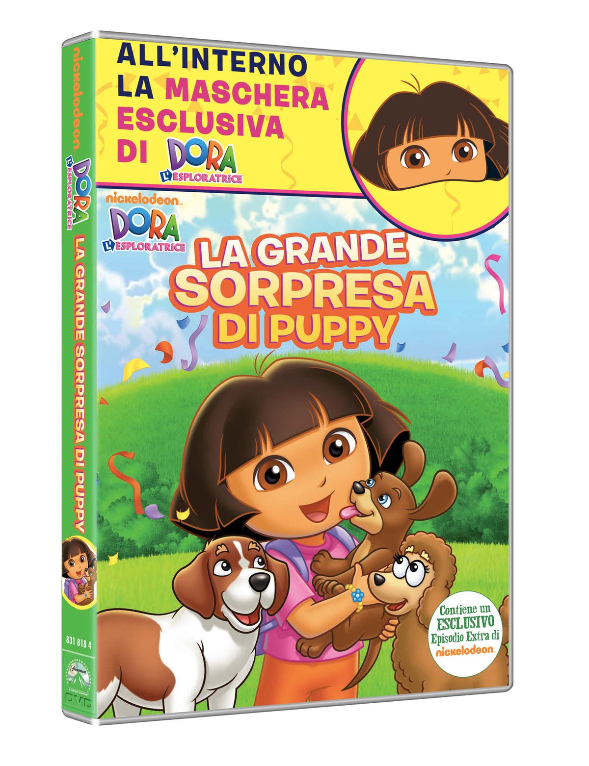 Dora L'Esploratrice - La Grande Sorpresa Di Puppy (Dvd+Maschera (Carnevale Collection)