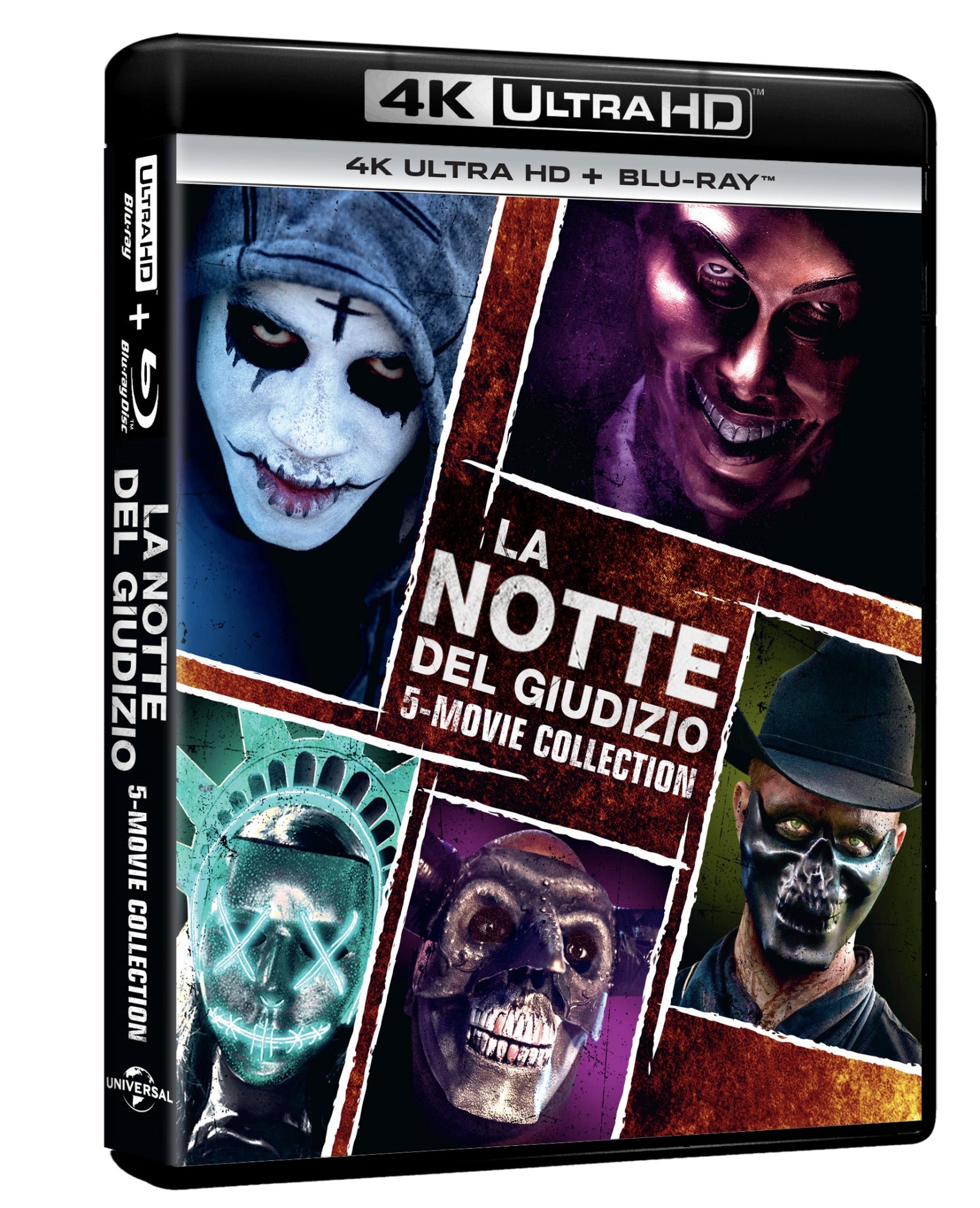 Notte Del Giudizio (La) Collection (5 4K Ultra Hd+5 Blu-Ray)