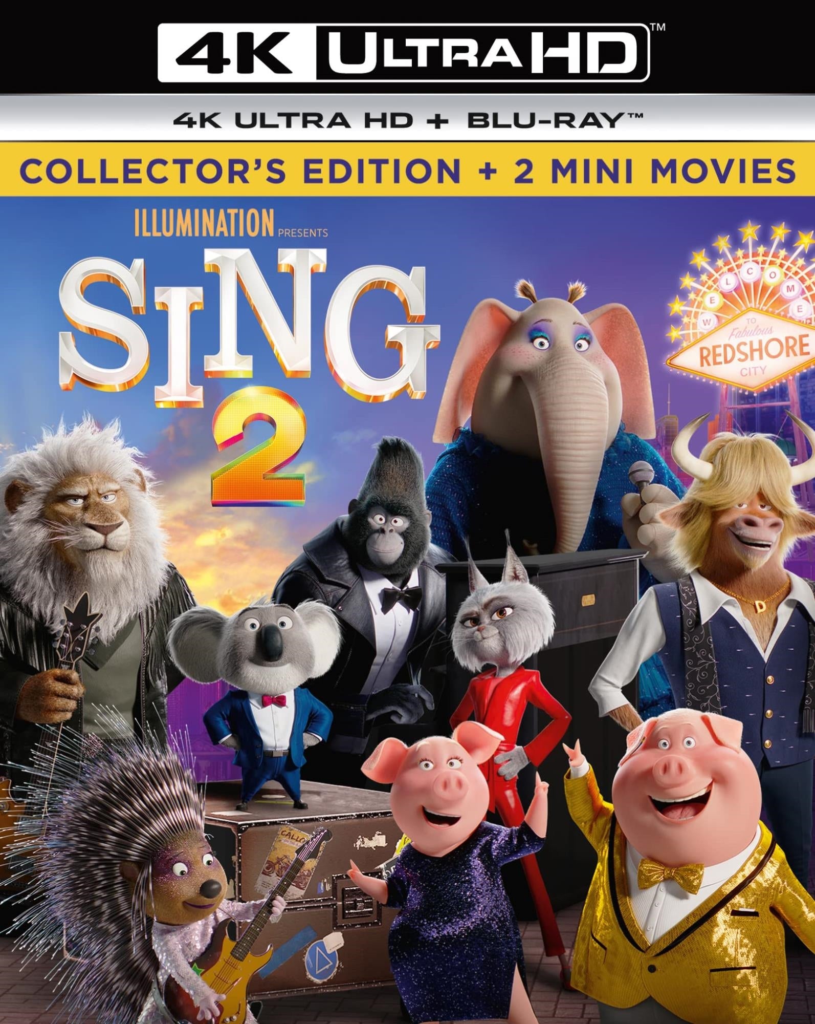 Sing 2 - Sempre Piu' Forte (4K Ultra Hd+Blu-Ray)