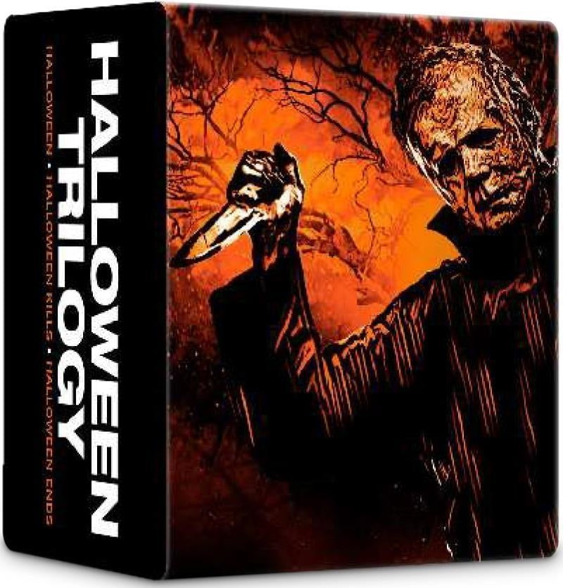 Halloween Trilogy Steelbook Library Case (3 4K Ultra Hd)