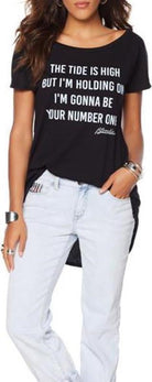 Blondie: Tide Is High Tunic (T-Shirt Unisex Tg. L)