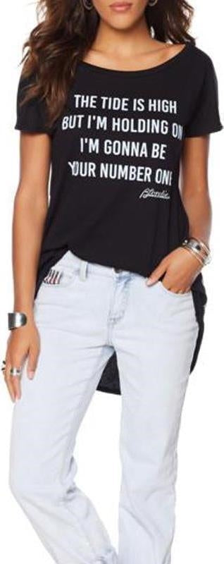 Blondie: Tide Is High Tunic (T-Shirt Unisex Tg. XL)