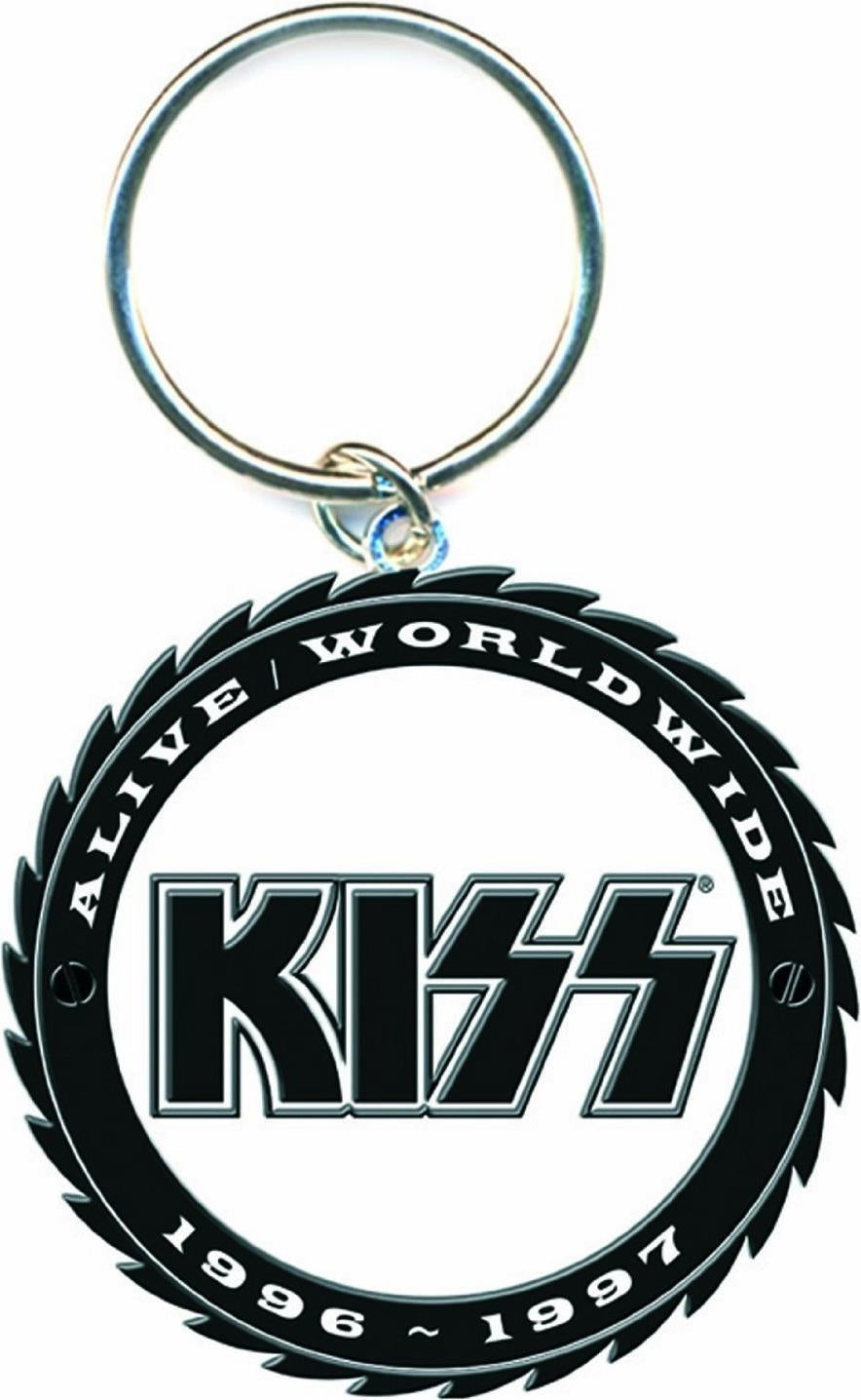 Kiss: Buzz Saw Logo (Portachiavi Metallo)
