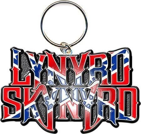 Lynyrd Skynyrd: Flag Logo (Portachiavi Metallo)