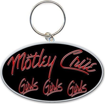 Motley Crue: Girls Girls Girls (Portachiavi Metallo)