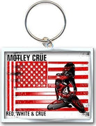 Motley Crue: Red White & Crue (Portachiavi Metallo)