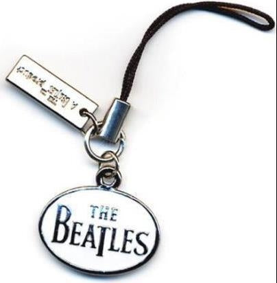 Beatles (The): Drop T Logo (Ciondolo Per Telefono)