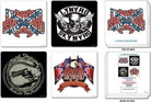 Lynyrd Skynyrd: Mixed Designs (Set 4 Sottobicchieri)