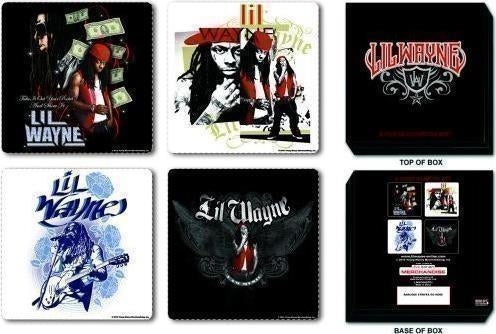 Lil Wayne: Mixed Designs (Set 4 Sottobicchieri)