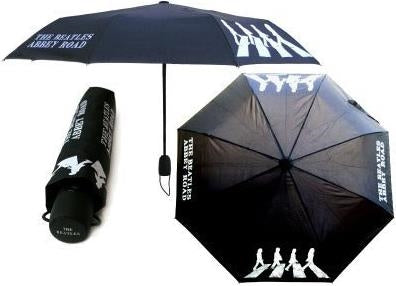 Beatles (The): Abbey Road Black (Ombrello Retrattile)