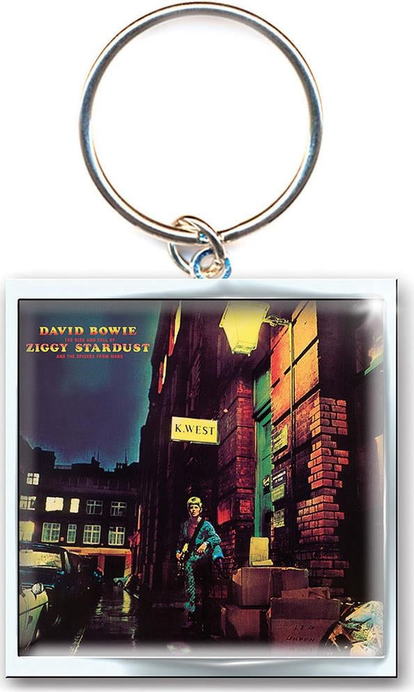 David Bowie: Ziggy Stardust (Portachiavi Metallo)