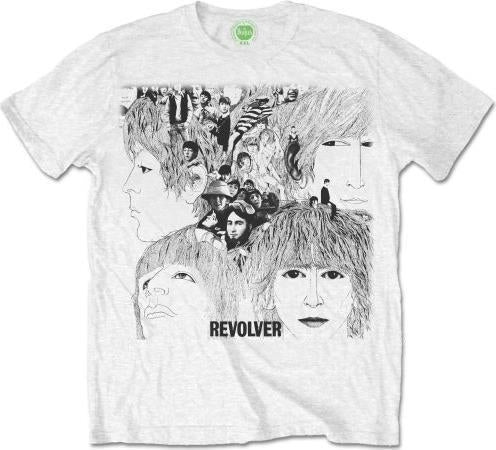 Beatles (The): Rock Off - Revolver Album Cover (T-Shirt Unisex Tg. XL)