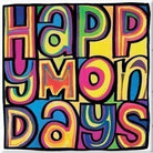 Happy Mondays: Dayglo Logo (Magnete)